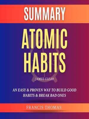 cover image of Summary of Atomic Habits by James Clear